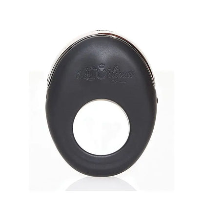 Hot Octopuss Atom Rechargeable Vibrating Cock Ring Black  Vibrating Cock Ring