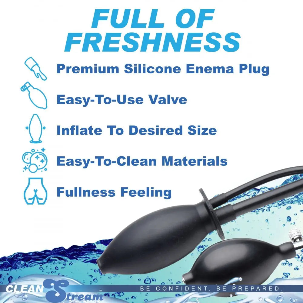 CleanStream Inflatable Enema Plug Inflatable Toys BBD Brands CleanStream Inflatable Enema Plug Inflatable Toys BBD Brands