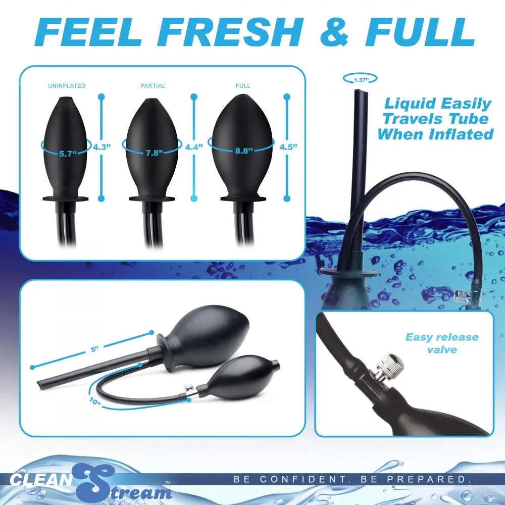 CleanStream Inflatable Enema Plug Inflatable Toys BBD Brands CleanStream Inflatable Enema Plug Inflatable Toys BBD Brands
