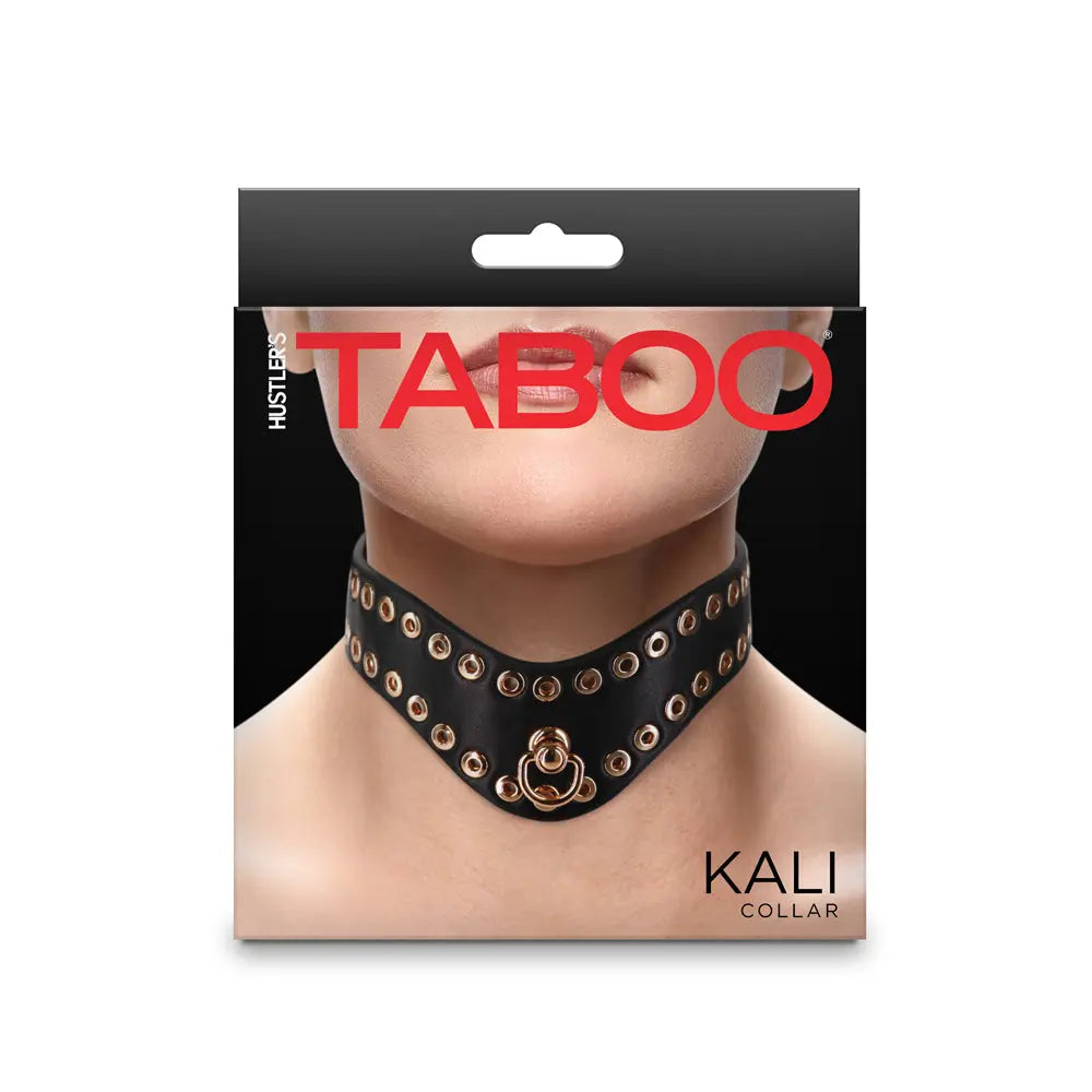 Hustler Taboo Kali Collar Black  Fetish - Cuffs & Restraints