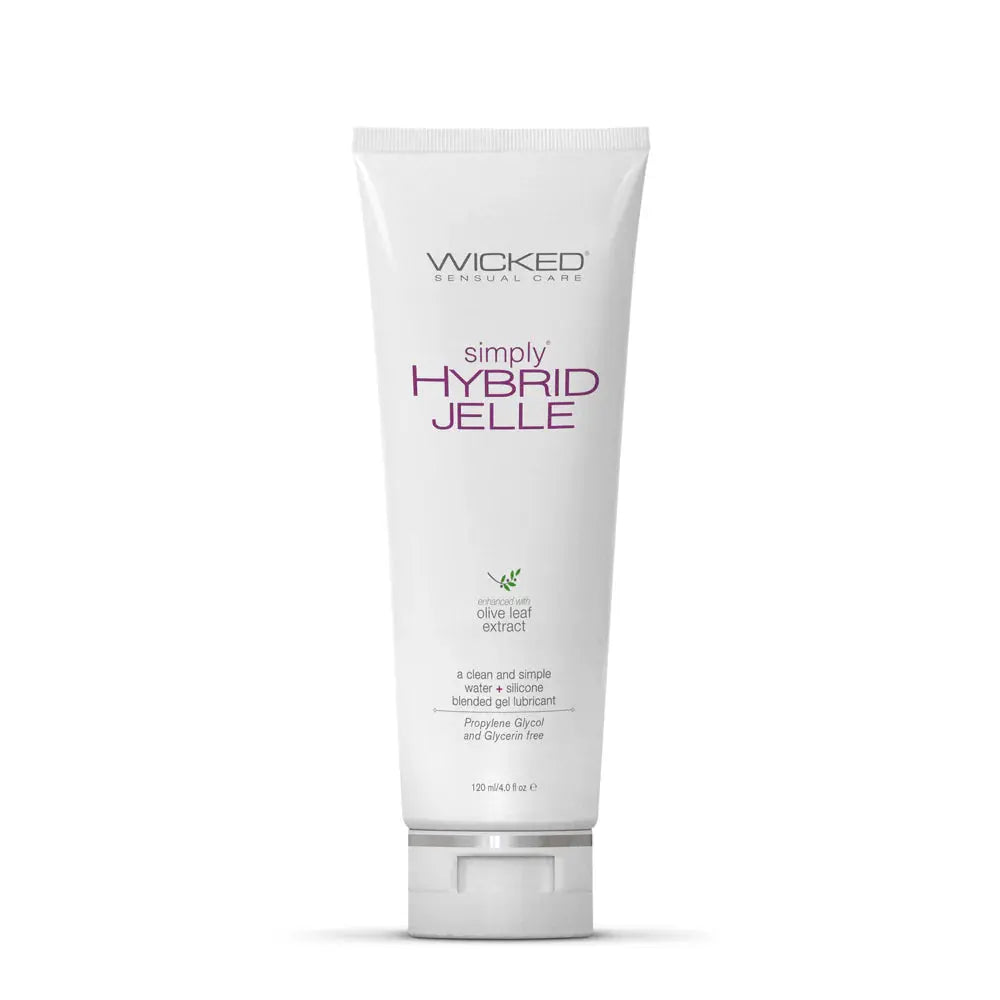 Hybrid Lube - Simply Hybrid Jelle Personal Lubricant 4oz  Hybrid Lube