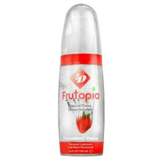 ID FRUTOPIA Strawberry  3.4 fl oz Pump Bottle  Lubes, Lotions and Accessories