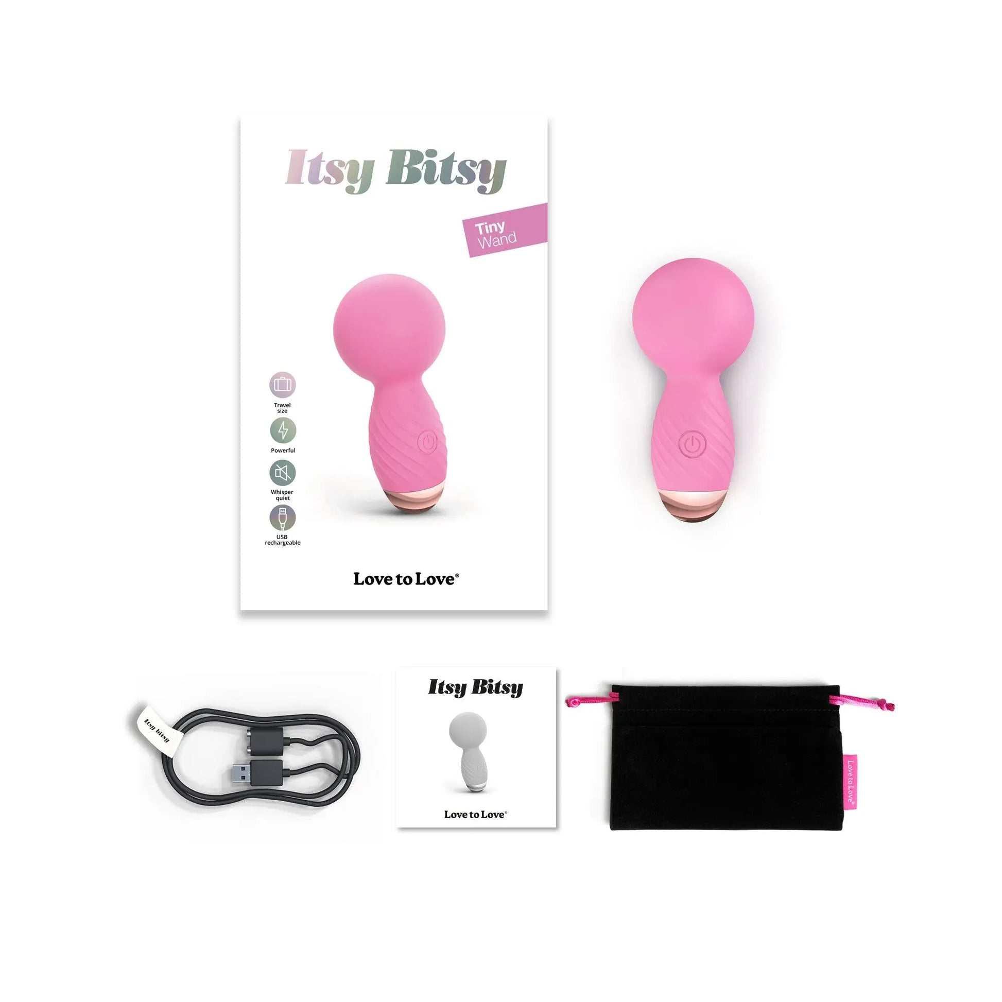 ITSY BITSY - PINK PASSION  Vibrators