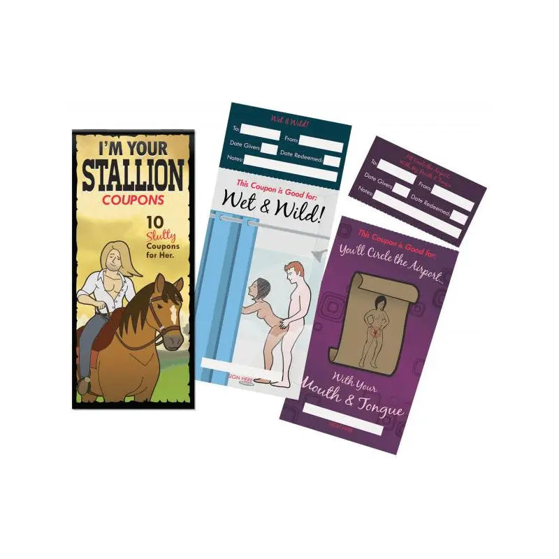I'm Your Stallion Coupon  Games - Coupons & Scratchers