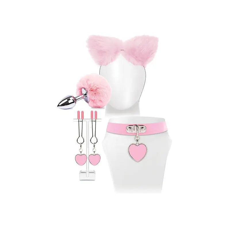 Icon Try-Curious Kitty Kit Bondage Kit BDSM Pet Play  Bondage Kits