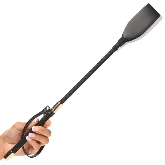 Impact Play Spanking Crop Stallion Riding Crop - 18 Inch  Spanking Crop