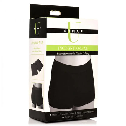 Incognito Boxer Strap-on Harness with Hidden O-Ring - LXL  Strap-Ons and Harnesses
