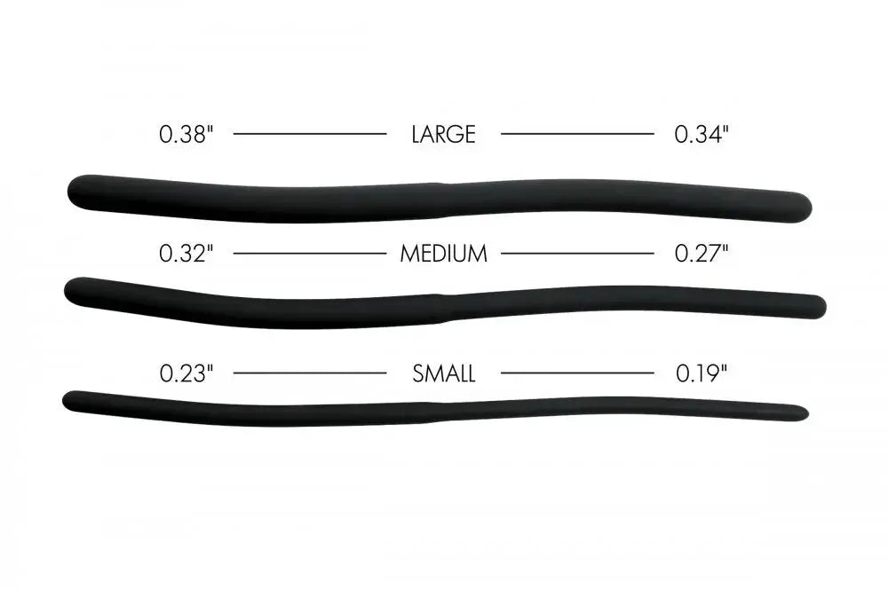 Isabella Sinclaire Silicone Urethral Sound Trainer Set  Urethral Sound