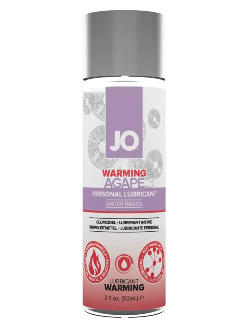 JO Agape - Warming - Lubricant 2 floz / 60 mL  Lubes, Lotions and Accessories