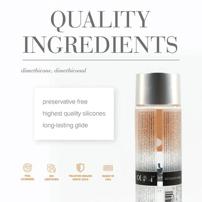 JO Anal Lube Premium Silicone Lube 8oz  Silicone Lube