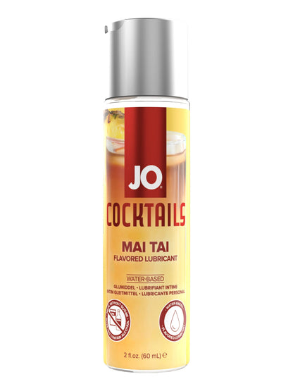 JO Cocktails  - Mai Tai Flavored Lubricant  - 2 fl oz 60 mL  Lubes, Lotions and Accessories
