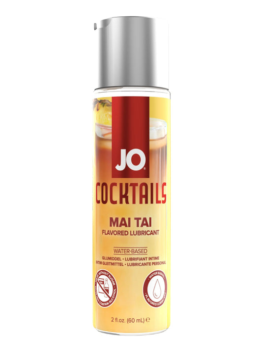 JO Cocktails  - Mai Tai Flavored Lubricant  - 2 fl oz 60 mL  Lubes, Lotions and Accessories