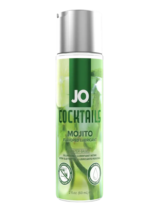 JO Cocktails - Mojito Flavored Lubricant - 2 floz 60 mL  Lubes, Lotions and Accessories