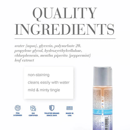 JO H2O Anal Cooling Lubricant 2 fl oz  Water-Based Lube