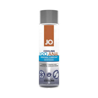 JO H2O Anal Cooling Lubricant 4 fl oz  Water-Based Lube