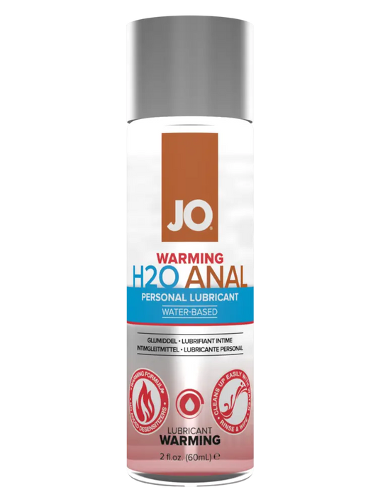 JO H2O Anal - Warming - Lubricant 2 floz / 60 mL  Lubes, Lotions and Accessories