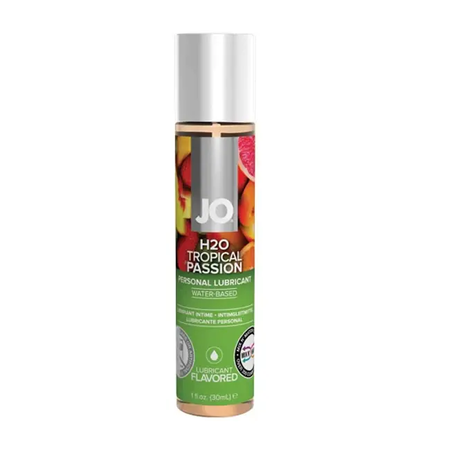 JO H2O Flavoured Lubricant Tropical 1oz  Lubes, Lotions and Accessories