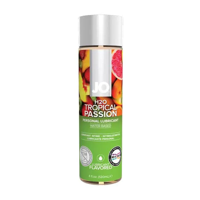 JO H2O Flavoured Lubricant Tropical 4oz  Lubes, Lotions and Accessories