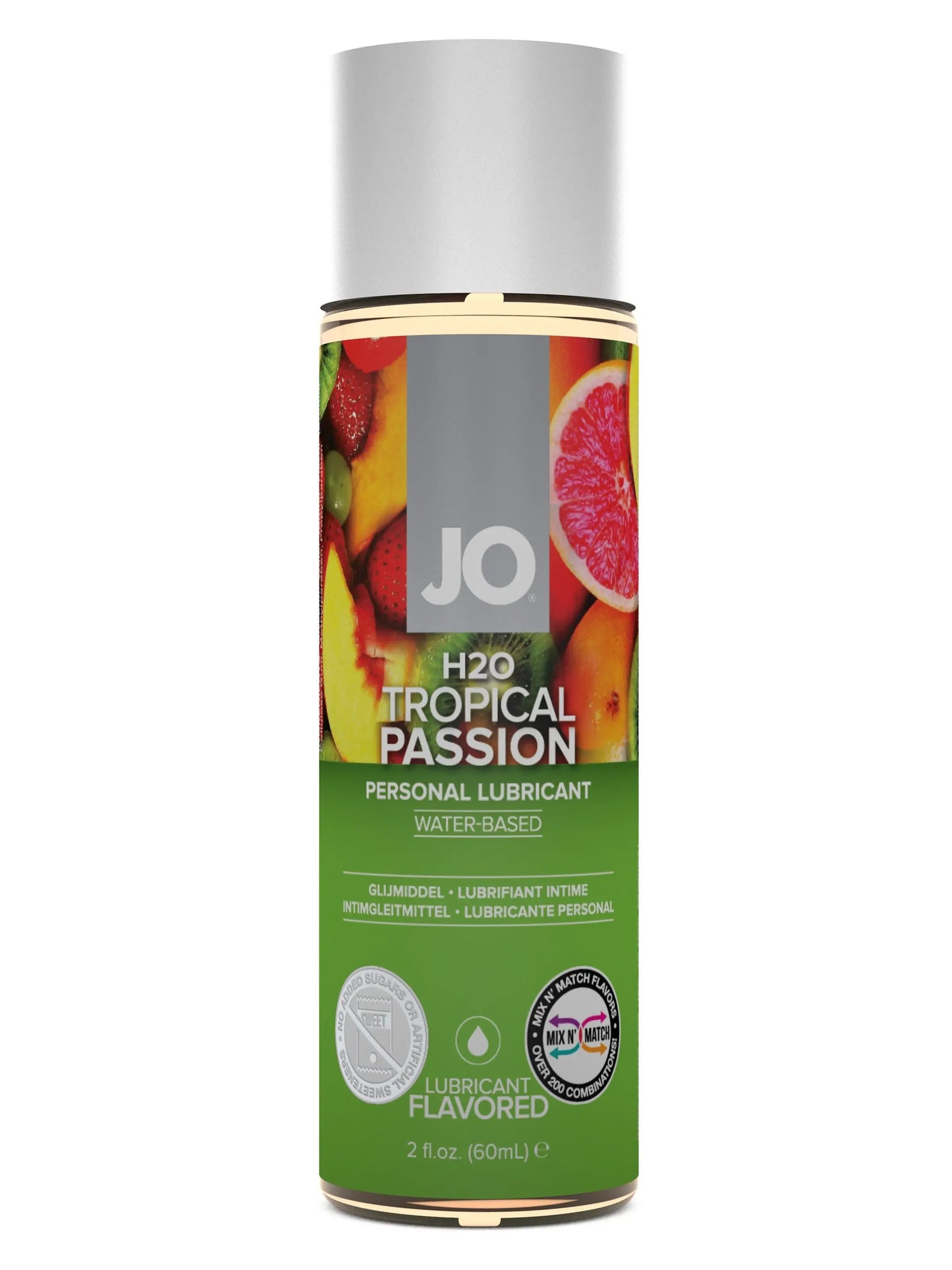 JO H2O - Tropical Passion - Lubricant 2 floz / 60 mL  Lubes, Lotions and Accessories