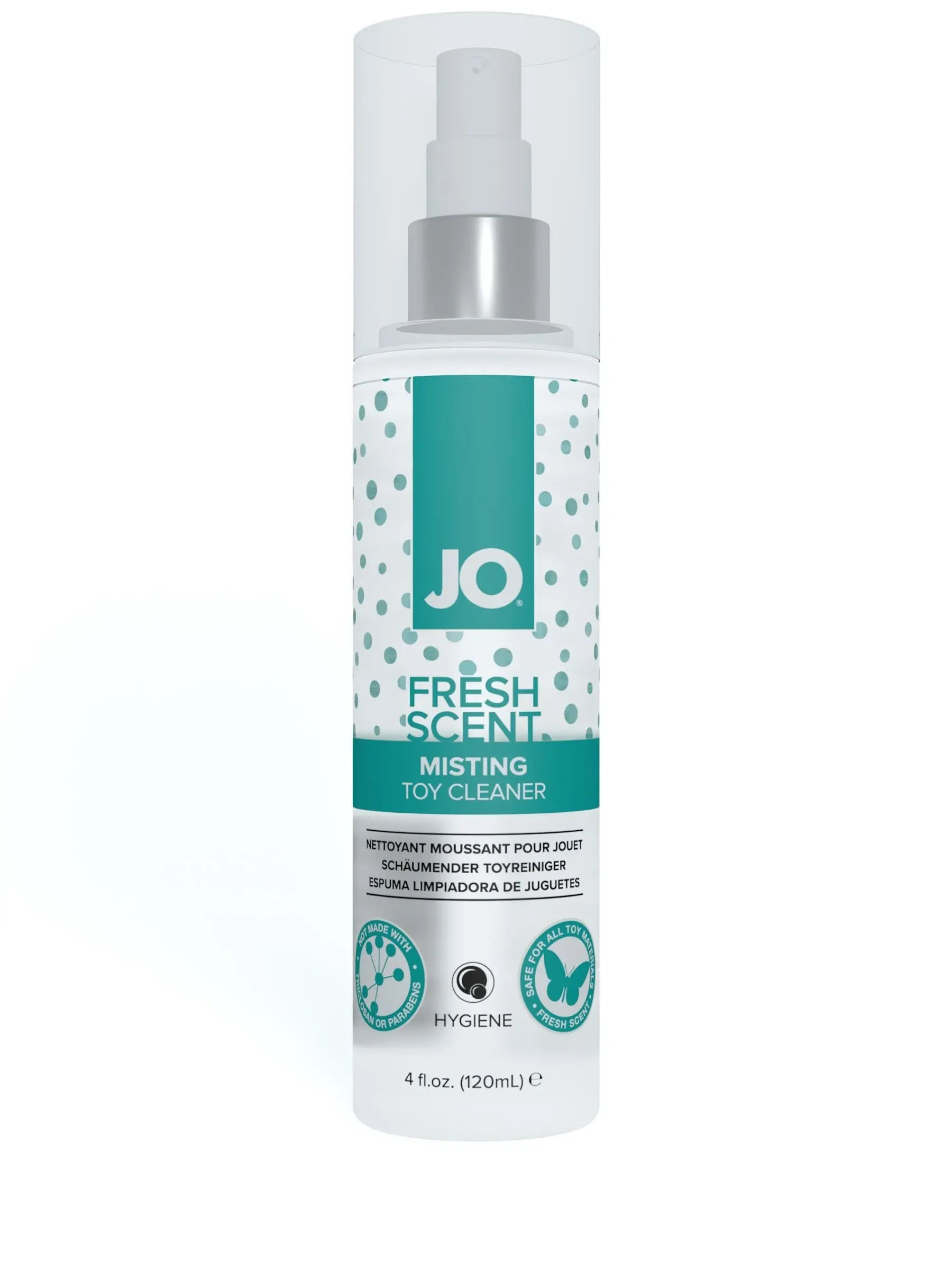 JO Misting Toy Cleaner -Fresh Scent 4oz  Lubes, Lotions and Accessories