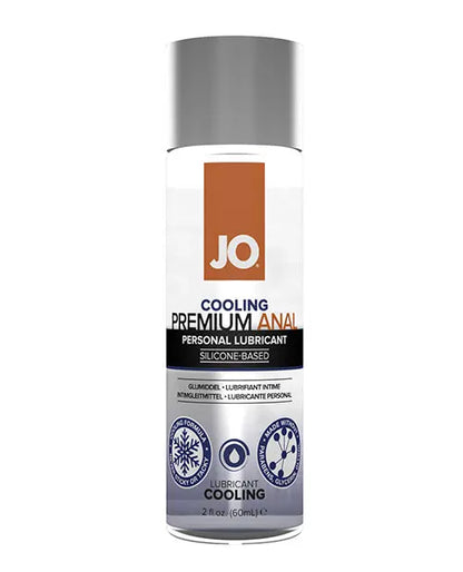 JO Premium Anal Cooling Lube | Lubricant 2 fl oz  Silicone Lube