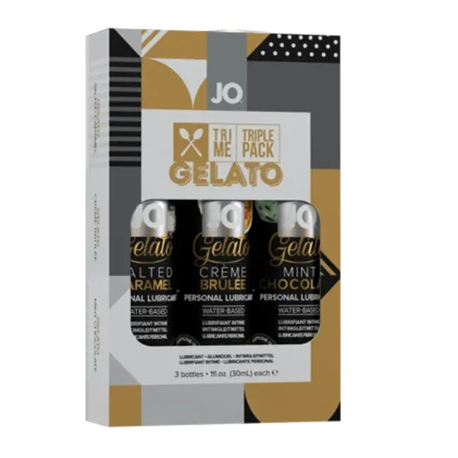 JO tri-Me Triple Pack - Gelato  Lubes, Lotions and Accessories