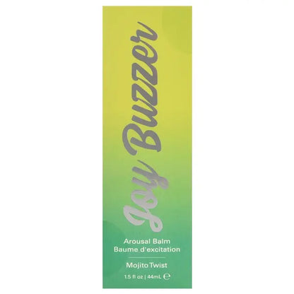 JOY BUZZER Clitoral Arousal Balm - Mojito Twist 1.5oz | 44mL  Lubes, Lotions and Accessories