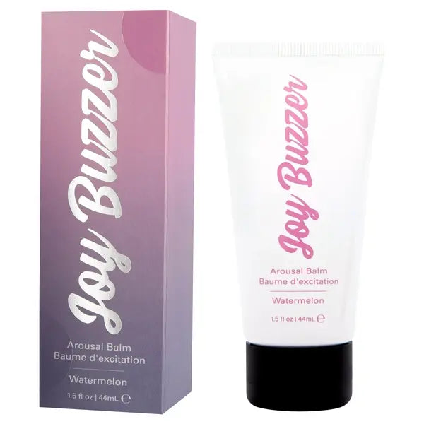 JOY BUZZER Clitoral Arousal Balm - Watermelon 1.5oz | 44mL  Lubes, Lotions and Accessories