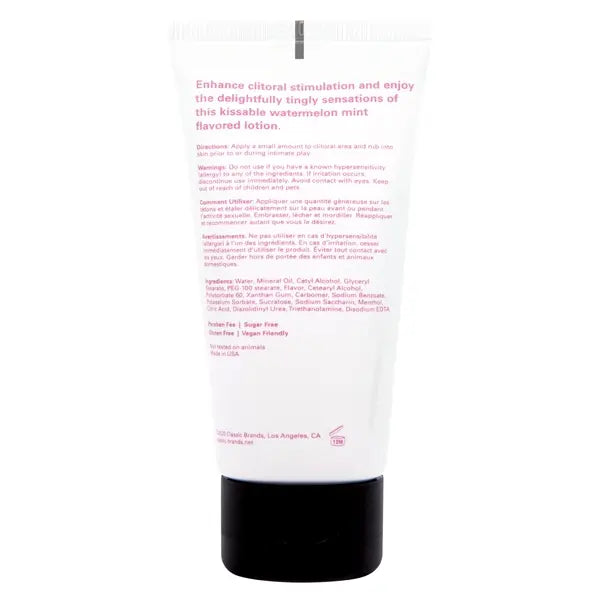 JOY BUZZER Clitoral Arousal Balm - Watermelon 1.5oz | 44mL  Lubes, Lotions and Accessories
