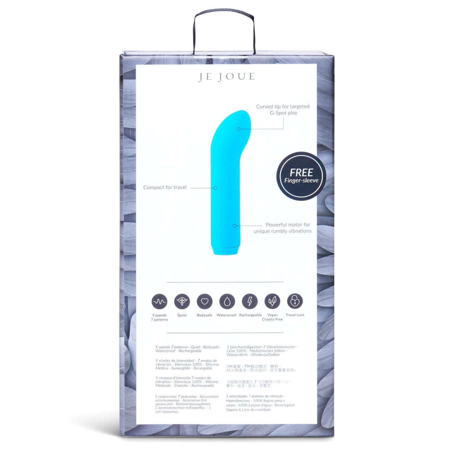 Je Joue G-Spot Clitoral Vibrator Teal  Vibrators