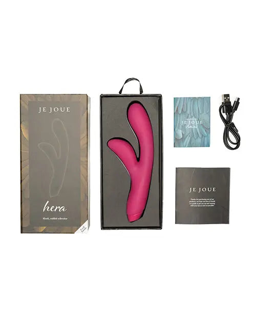 Je Joue Hera Rabbit Vibrator Sex Toy - Fuchsia  Rabbit Vibrators