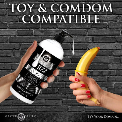 Jizz Unscented Water-Based Lube - 34oz  Lubes, Lotions and Accessories