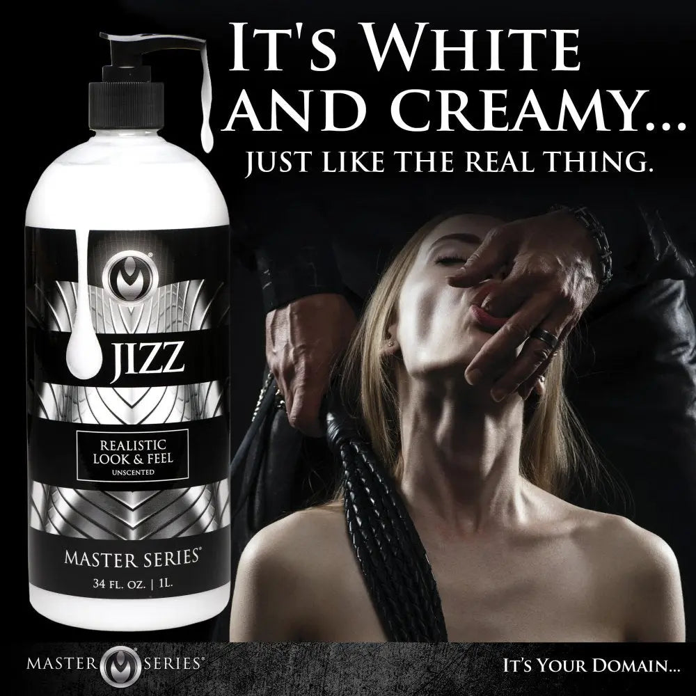 Jizz Unscented Water-Based Lube - 34oz  Lubes, Lotions and Accessories