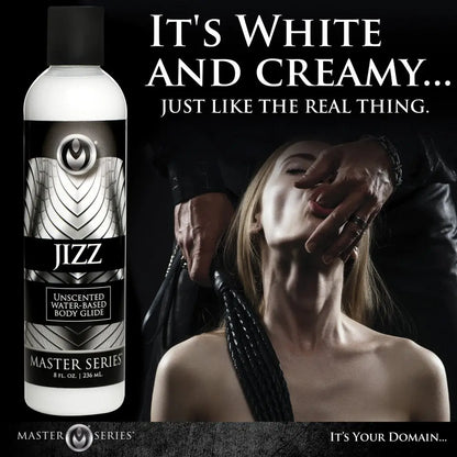 Jizz Unscented Water-Based Lube 8oz Personal Lubricant  Lubes, Lotions and Accessories