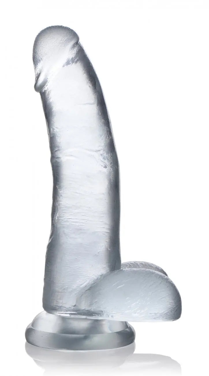Jock C-Thru Dildo - 9 Inch  Suction Cup Dildos