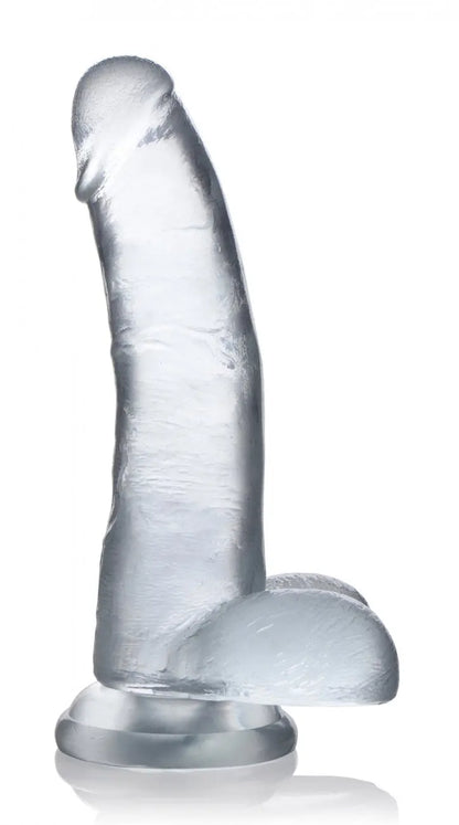 Jock C-Thru Dildo - 9 Inch  Suction Cup Dildos