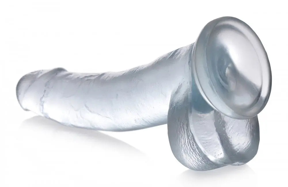 Jock C-Thru Dildo - 9 Inch  Suction Cup Dildos