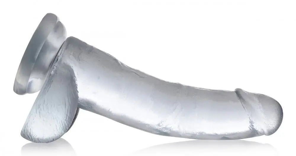 Jock C-Thru Dildo - 9 Inch  Suction Cup Dildos