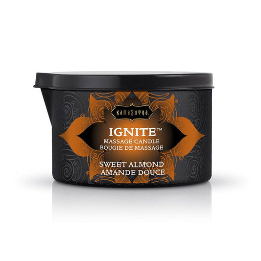 Ignite Massage Oil Candle Sweet Almond 