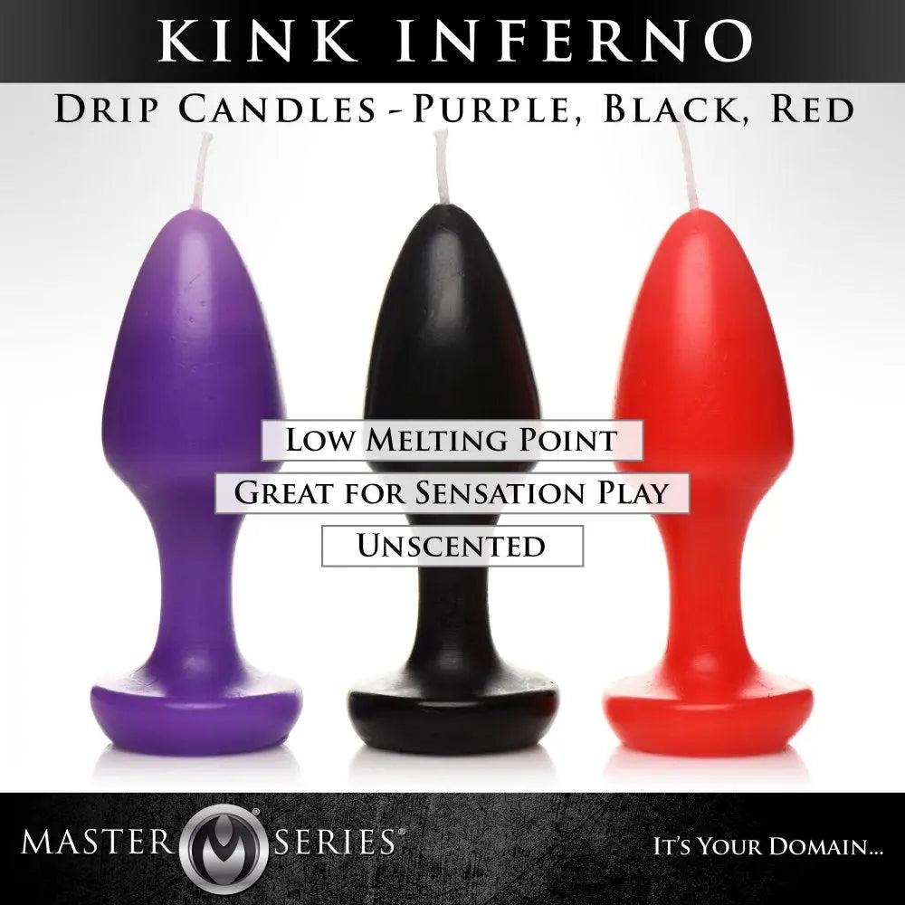 Kink Inferno Drip Candles Paraffin Wax Sex Candles  Candle