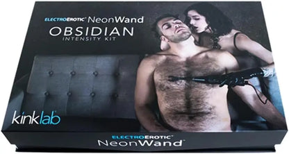 Kinklab Neon Wand Obsidian Intensity Electrosex Kit  Electro