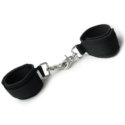 Kinklab Neoprene Black on Black Cuffs  Fetish - Cuffs & Restraints
