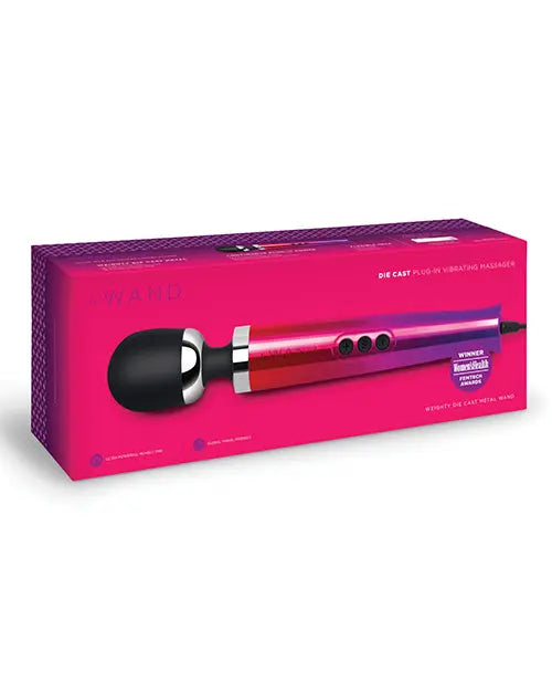 LE Wand Die Cast Plug-In Vibrating Wand Massager - Ombre  Wand Vibrator