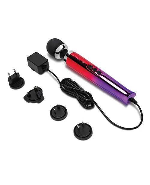 LE Wand Die Cast Plug-In Vibrating Wand Massager - Ombre  Wand Vibrator