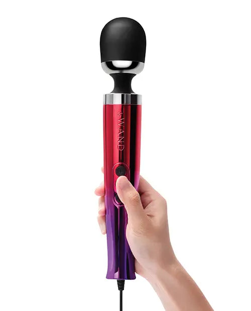 LE Wand Die Cast Plug-In Vibrating Wand Massager - Ombre  Wand Vibrator
