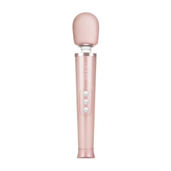 LE Wand Petite Rechargeable Wand Vibrator Massager - Rose Gold  Wand Vibrator