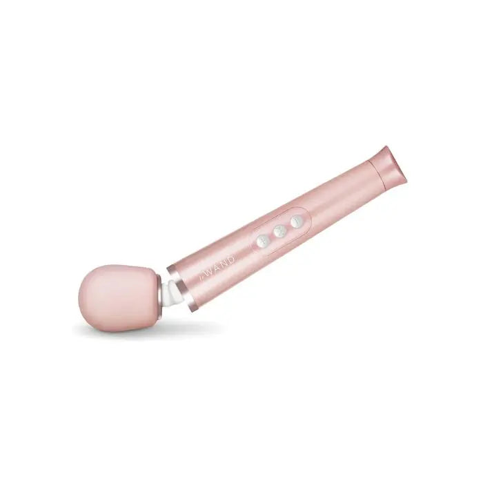 LE Wand Petite Rechargeable Wand Vibrator Massager - Rose Gold  Wand Vibrator