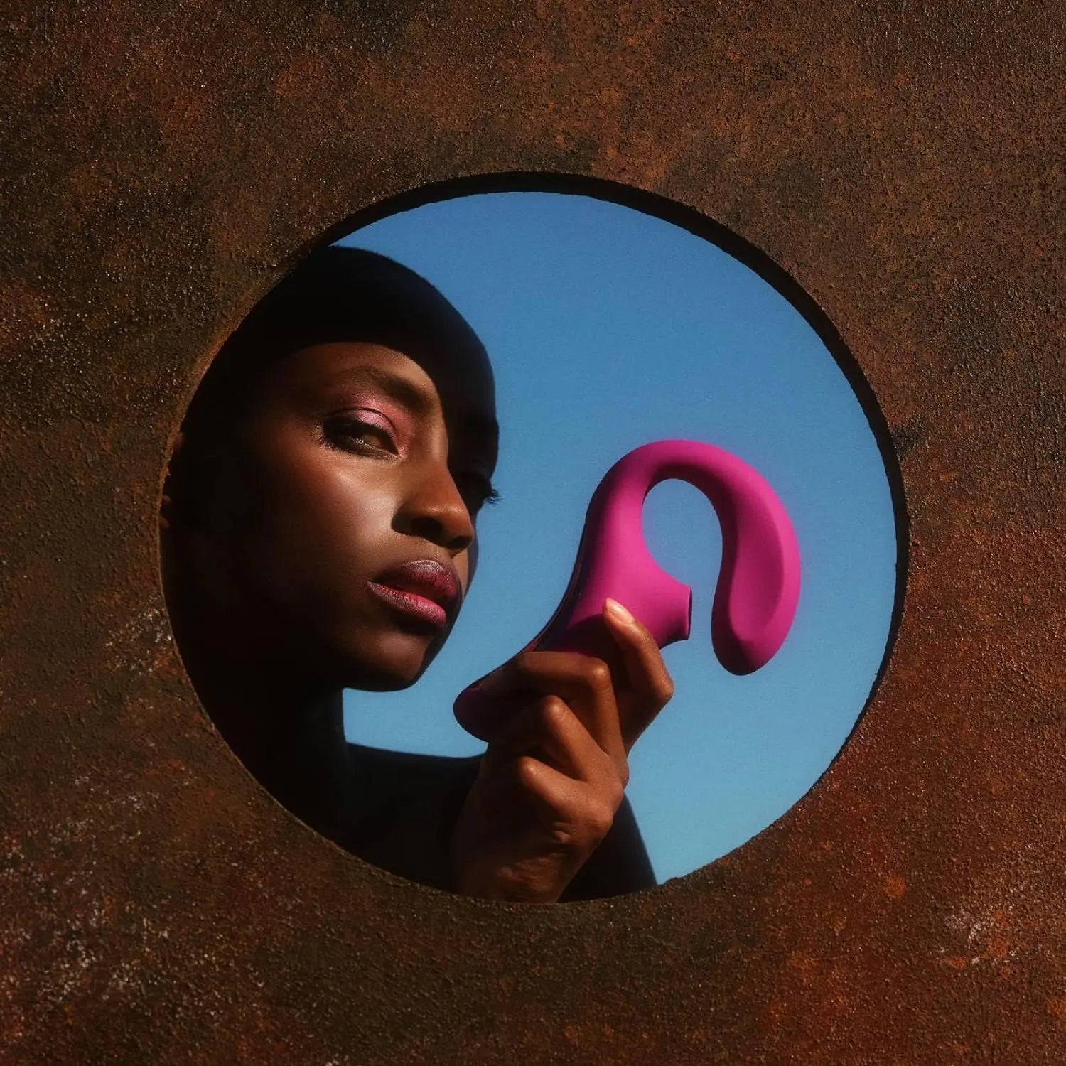 LELO ENIGMA CRUISE Suction Dual Vibrator Sex Toy Deep Rose  G-Spot Vibrator