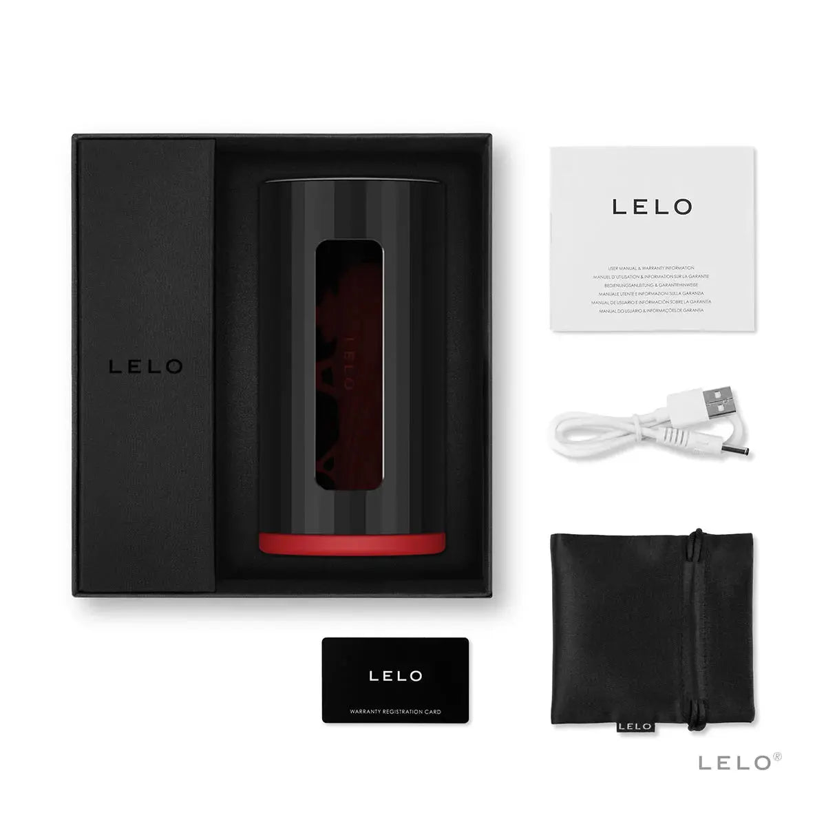 LELO F1S V2X Red Male Masturbator  For Him