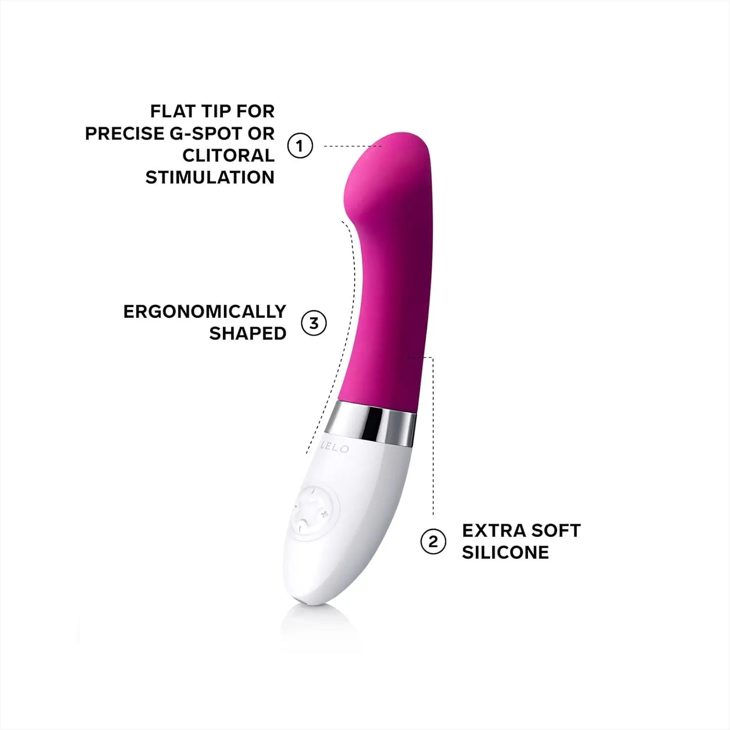 LELO GIGI 2 G-Spot Vibrator Sex Toy Deep Rose  Vibrators